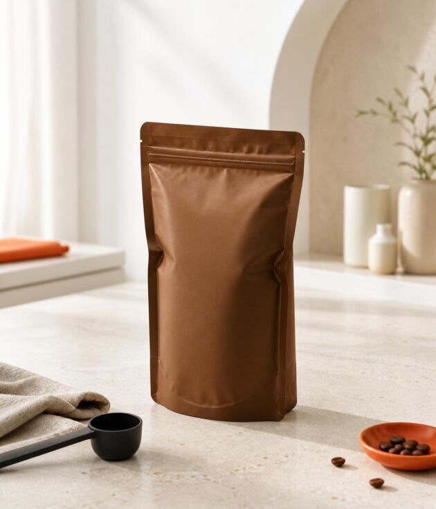 Brown pack espresso roast