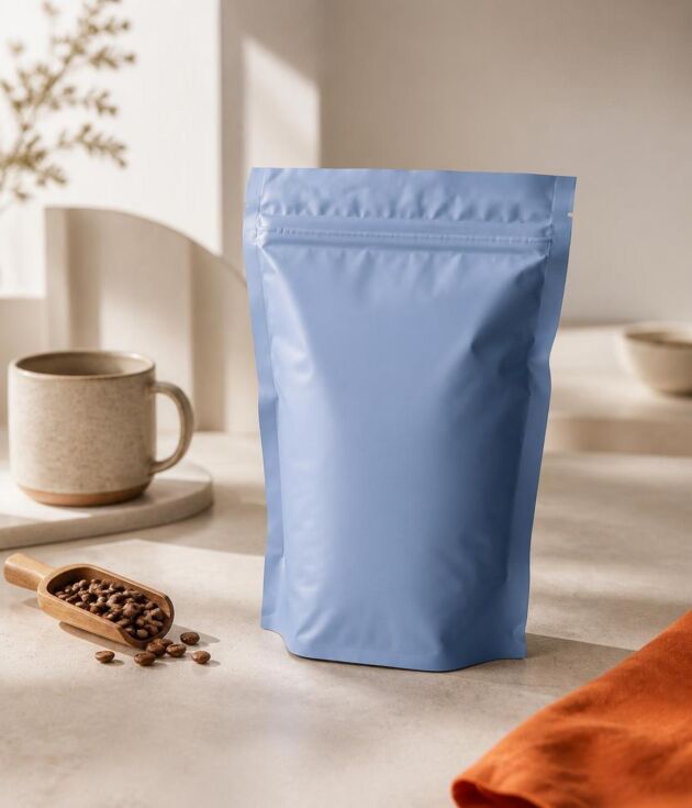 Arabica blend coffee pouch